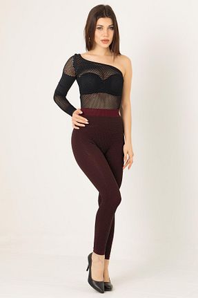 ساق شلواری زرشکی زنانه بافتنی Miorre - کد 302613596