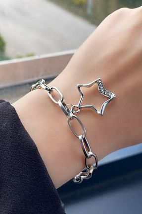 دستبند جواهر طوسی زنانه زیرکن Saint Charmes - کد 872966371