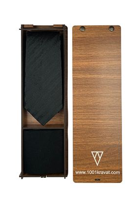 کراوات مشکی مردانه ابریشم 1001 Kravat - کد 872956518