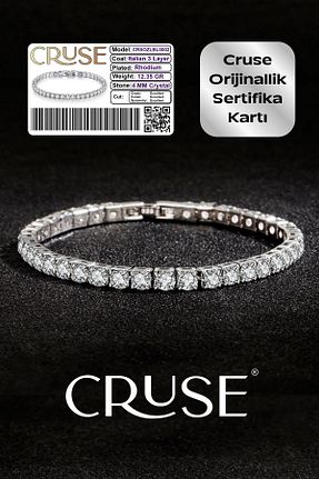 دستبند نقره زنانه 925 عیار Cruse - کد 797371984