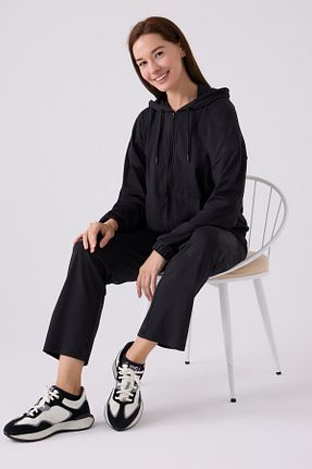 ست گرمکن مشکی زنانه ویسکون Arnetta - کد 872967483