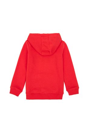 سوئیشرت قرمز بچه گانه ساده U.S. Polo Assn. - کد 872975272