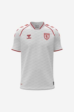 لباس فرم ورزشی سفید زنانه فوتبال hummel - کد 872987016