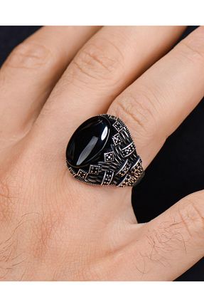 انگشتر نقره مردانه زیرکن Prestige - کد 316899969