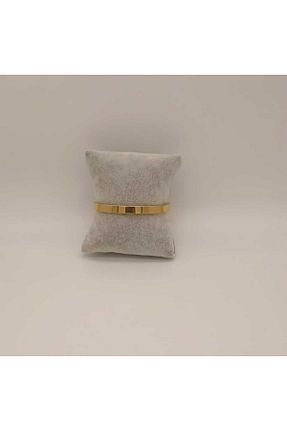 دستبند استیل (فولاد) زرد زنانه استیل (فولاد) TLSMACCESORIES - کد 872975230