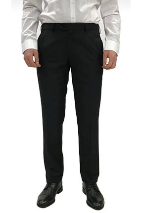 شلوار پارچه ای مشکی مردانه فاق نرمال Torero - کد 873003132