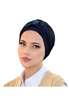 روسری سرمه ای پنبه پلی استر Sufirit - کد 873019142