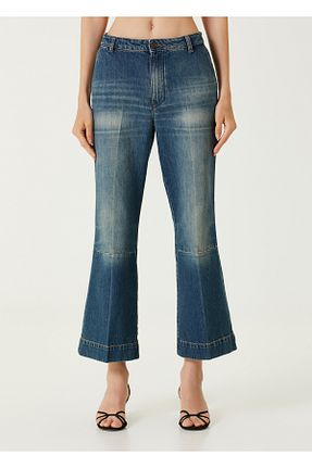 شلوار بژ زنانه پارچه Victoria Beckham - کد 873006856