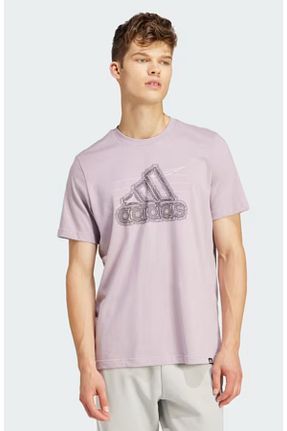 تیشرت اسپرت بنفش مردانه رگولار adidas - کد 772273286
