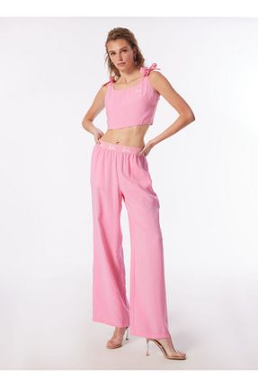 شلوار بژ زنانه پلی استر Barbie - کد 873005940