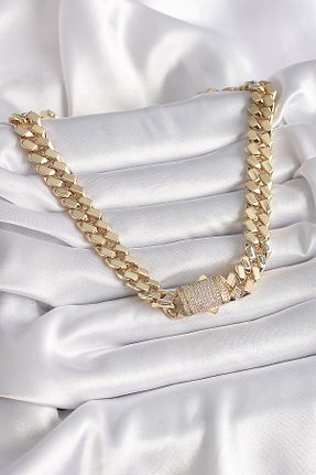 گردنبند جواهر رنگی زنانه استیل ضد زنگ PARILTIATÖLYESİ - کد 894319187