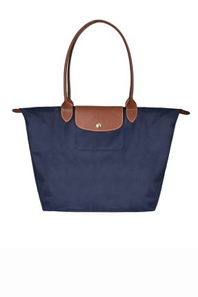 کیف دوشی سرمه ای زنانه پارچه ای Longchamp - کد 850277208