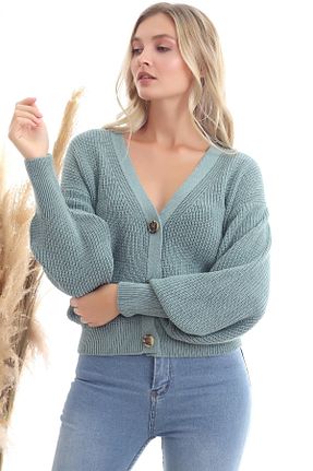 رویه سبز زنانه اکریلیک Devinka - کد 46623507