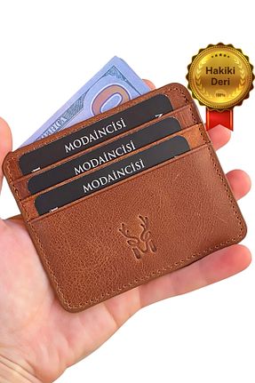 جا کارتی قهوه ای مردانه ابعاد کوچک Modica - کد 157049838