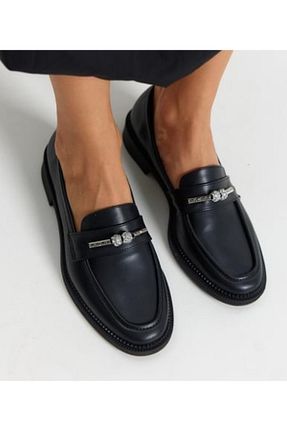 کفش کژوال مشکی زنانه پاشنه کوتاه (1 - 4 سانتی متر) Park Moda - کد 873029091