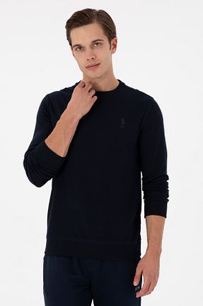 سوئیشرت سرمه ای مردانه ساده U.S. Polo Assn. - کد 873063657