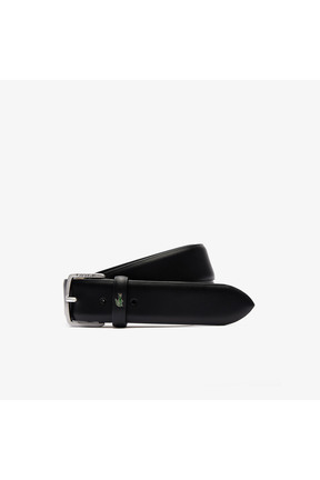 کمربند مشکی مردانه Lacoste - کد 866666179