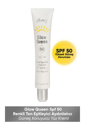 کرم ضد آفتاب صورت SPF 50 + GLOWY - کد 745776352