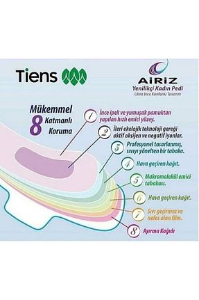 پد روزانه Tiens - کد 790735040