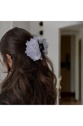 گیره سر سفید زنانه CHANCE GİFT - کد 873115825