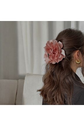 گیره سر صورتی زنانه CHANCE GİFT - کد 873114358