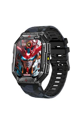ساعت هوشمند مشکی گارانتی نمایندگی رسمی ZCWATCH - کد 842976008