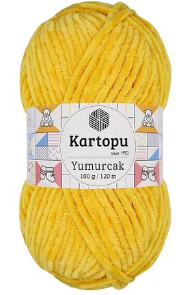 نخ بافندگی زرد Kartopu - کد 76267525