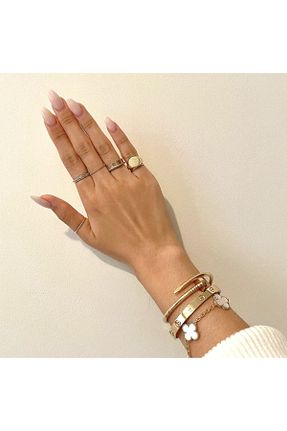 دستبند جواهر زرد زنانه زیرکن MissFerisa - کد 873186737