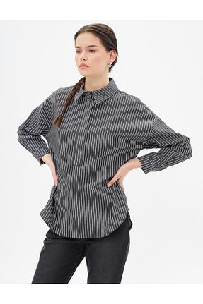 پیراهن حجاب مشکی زنانه رگولار Kayra - کد 873169069