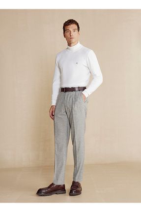 شلوار طوسی مردانه پارچه BROOKS BROTHERS - کد 873169295