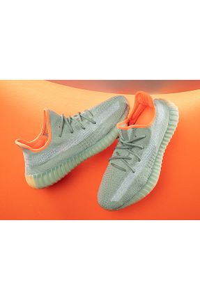 کفش اسنیکر سبز زنانه بند دار adidas - کد 867604668