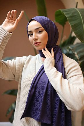 شال بنفش زنانه پلی استر Silk Home - کد 797170254