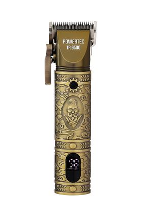 ماشین اصلاح صورت طلائی بی سیم Powertec - کد 767232455