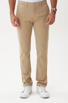 شلوار بژ مردانه پنبه - الاستین Twister Jeans - کد 863924108