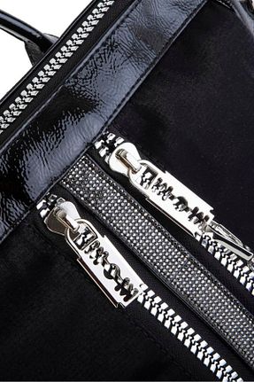 کوله پشتی مشکی زنانه سایز متوسط Nas Bag - کد 796496159