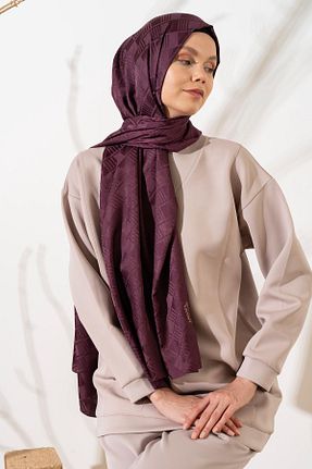 شال بنفش زنانه پلی استر JAWEL - کد 871334490