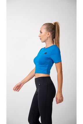 بلوز فیروزه ای زنانه ساده Keep Risen - کد 862375315