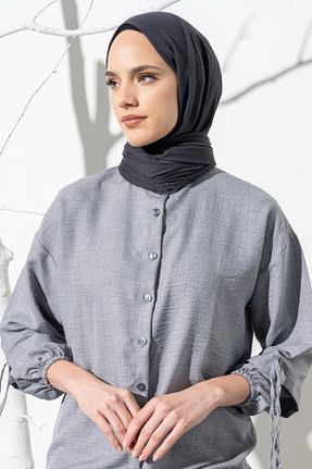 شال طوسی زنانه پلی استر JAWEL - کد 829583377
