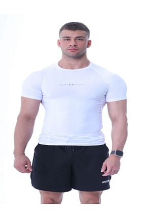 بادی اسپرت سفید مردانه پنبه ای GRIZZONE - کد 871353804