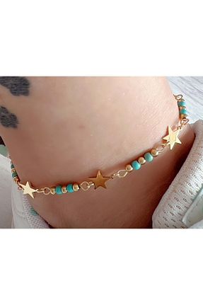 خلخال جواهر طلائی زنانه استیل (فولاد) ACAR TAKI - کد 744671199