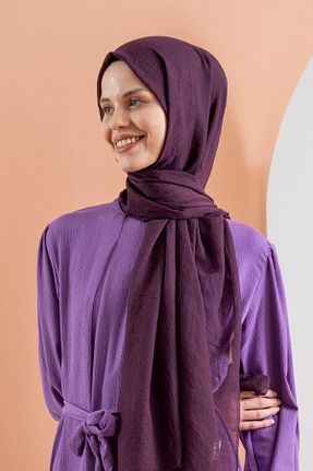 شال بنفش زنانه پلی استر JAWEL - کد 771678271