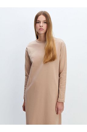 لباس بژ زنانه بافتنی LC Waikiki - کد 884523001