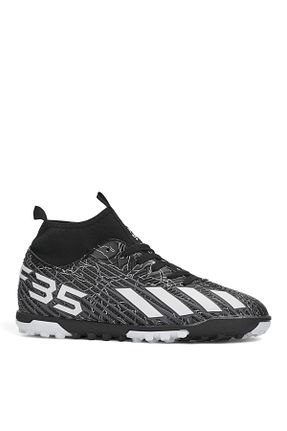 کفش فوتبال چمن مصنوعی مشکی مردانه پلاستیک AlbiShoes - کد 864727922