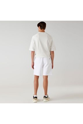 شلوارک و برمودا سفید مردانه رگولار Lacoste - کد 871388757