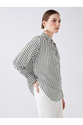 پیراهن خاکی زنانه Relaxed LC Waikiki - کد 771034883
