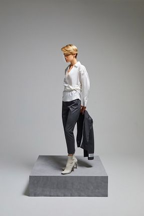 بلوز نباتی زنانه ساده Berr-ın - کد 871394995