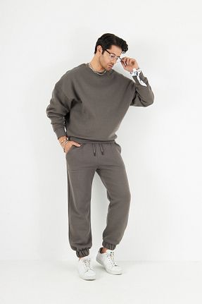 ست گرمکن طوسی زنانه %100 پنبه The Champ Clothing - کد 871393270