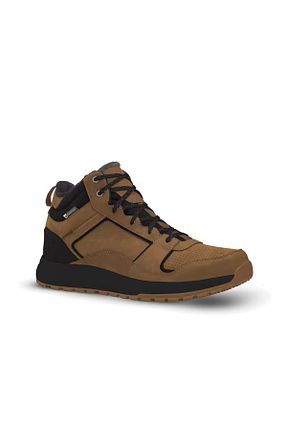 بوت برفی قهوه ای مردانه چرم خالص Decathlon - کد 871405114
