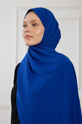 شال سرمه ای زنانه Medine İpeği PURESCARFS - کد 871407339