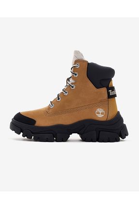 بوت / نیم بوت نارنجی زنانه چرم مصنوعی Timberland - کد 798917595